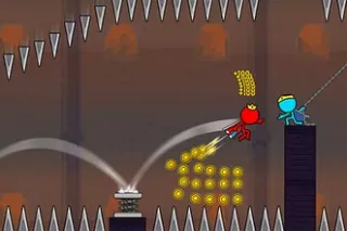 Red and Blue Stickman 2